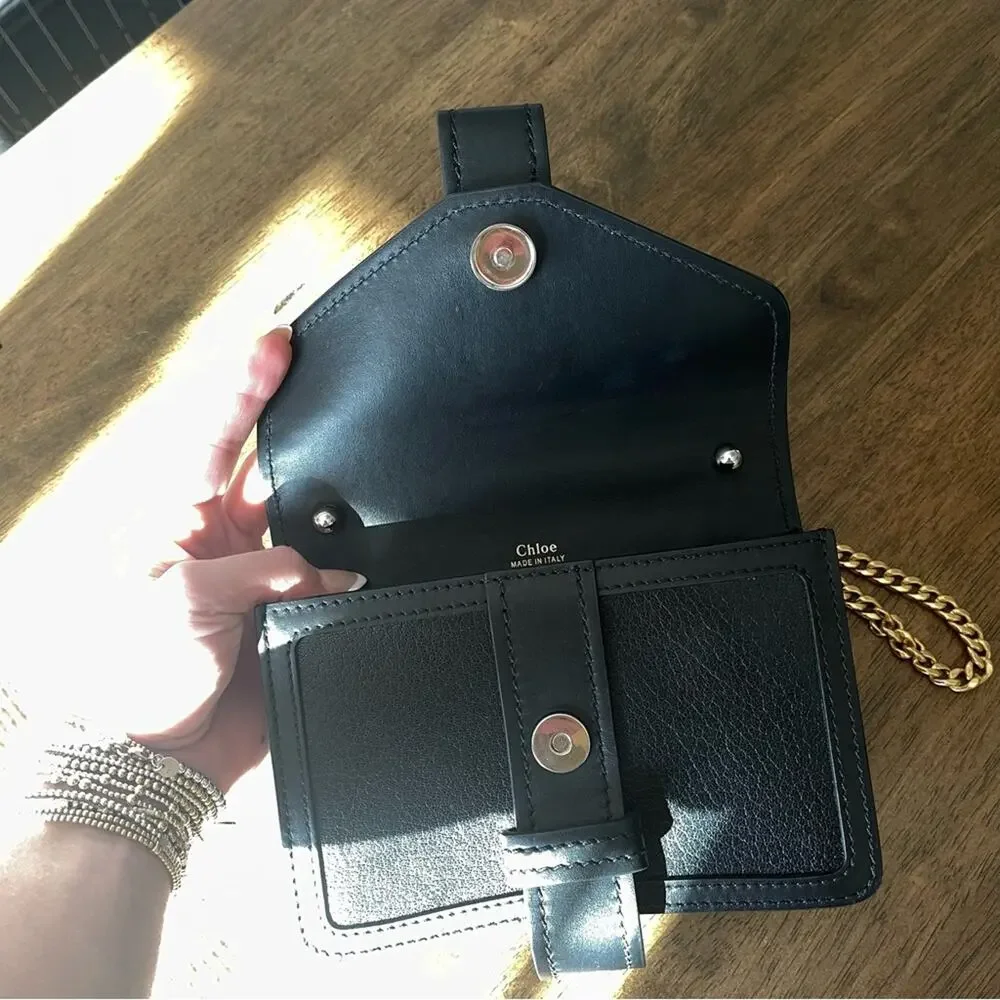 Chloe aby shoulder bag - can turn into a double chain or single
